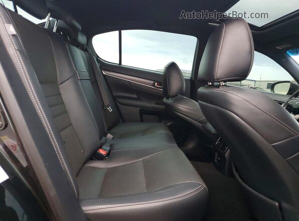 JTHBZ1BL3HA010375 2017 LEXUS GS Black Widok tylnych siedzeń