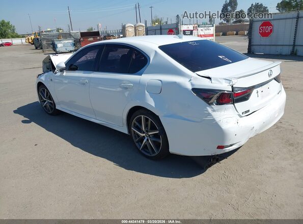 JTHBZ1BL4HA011230 2017 LEXUS GS 350 White Tył lewy