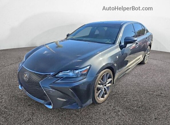 JTHBZ1BL5KA016976 2019 LEXUS GS Gray Trasero derecho