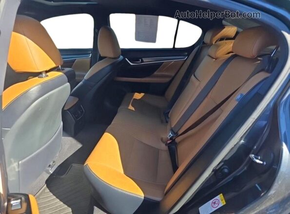 JTHBZ1BL5KA016976 2019 LEXUS GS Gray Vista interior delantera
