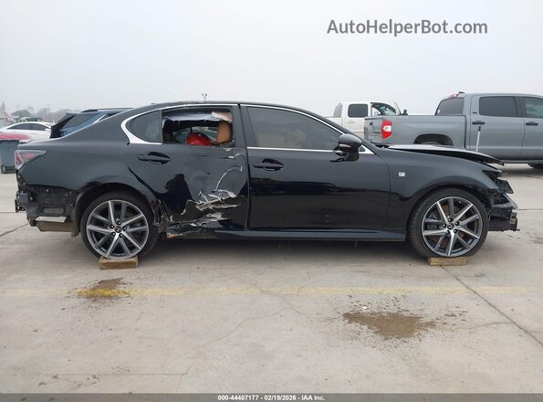 JTHBZ1BL6GA000695 2016 LEXUS GS 350 Black სალონის 360-გრადუსიანი ხედი