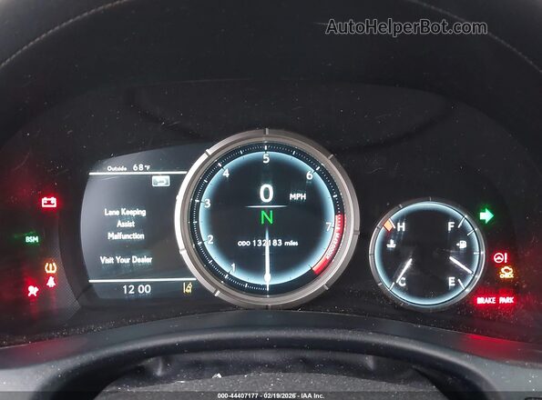 JTHBZ1BL6GA000695 2016 LEXUS GS 350 Black უკანა სავარძლების ხედი
