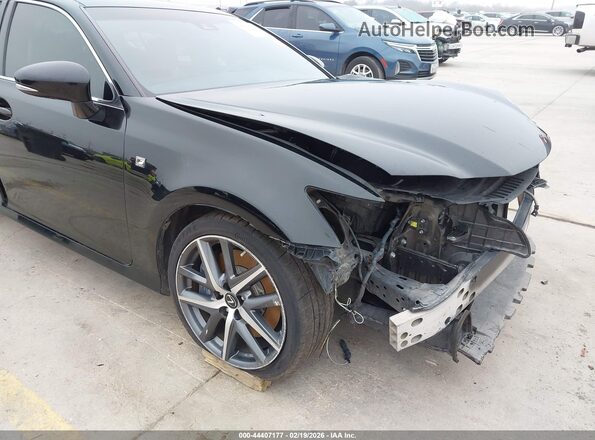 JTHBZ1BL6GA000695 2016 LEXUS GS 350 Black 