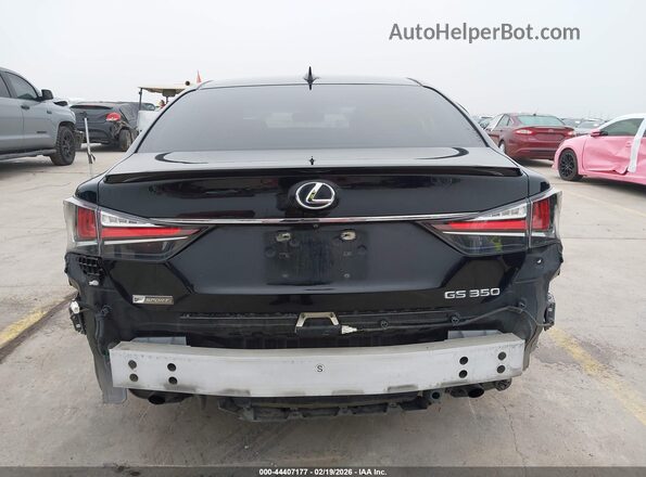 JTHBZ1BL6GA000695 2016 LEXUS GS 350 Black 