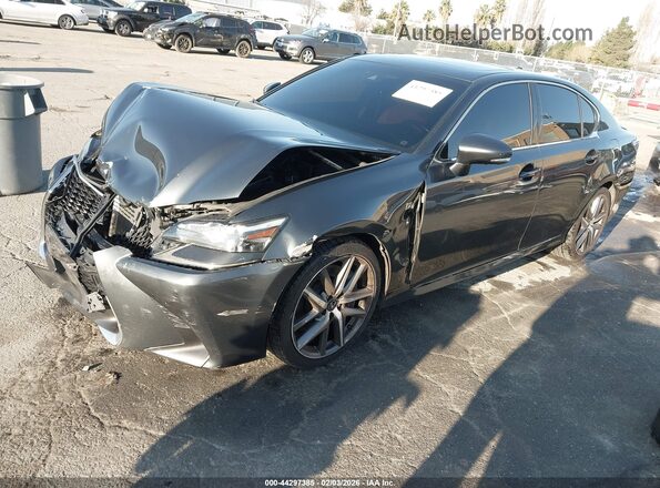 JTHBZ1BL7HA008743 2017 LEXUS GS 350 Gray Przód lewy