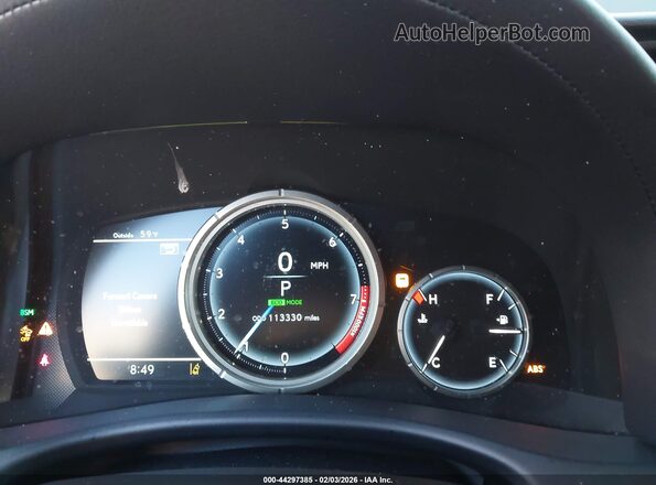 JTHBZ1BL7HA008743 2017 LEXUS GS 350 Gray Widok tylnych siedzeń