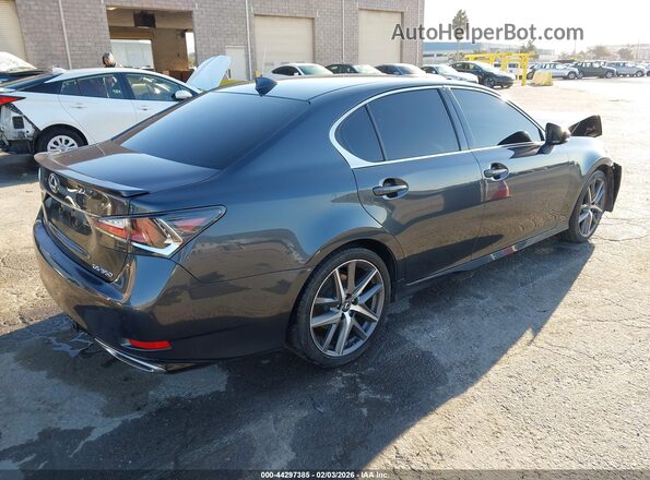 JTHBZ1BL7HA008743 2017 LEXUS GS 350 Gray Tył prawy