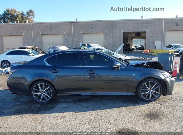 JTHBZ1BL7HA008743 2017 LEXUS GS 350 Gray Widok wnętrza z tyłu
