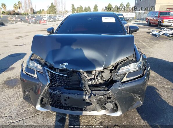 JTHBZ1BL7HA008743 2017 LEXUS GS 350 Gray Widok zestawu wskaźników