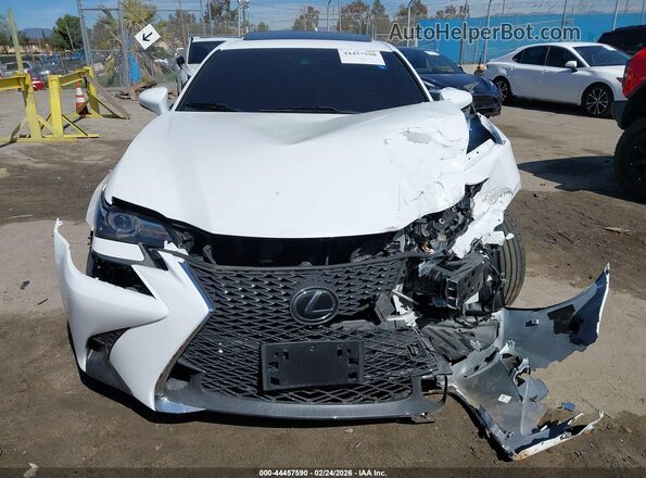 JTHBZ1BL7JA016122 2018 LEXUS GS 350 White Вид щитка приладів