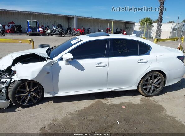 JTHBZ1BL7JA016122 2018 LEXUS GS 350 White Панорамний вид салону 360°