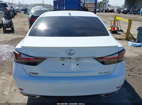 JTHBZ1BL7JA016122 2018 LEXUS GS 350 White 