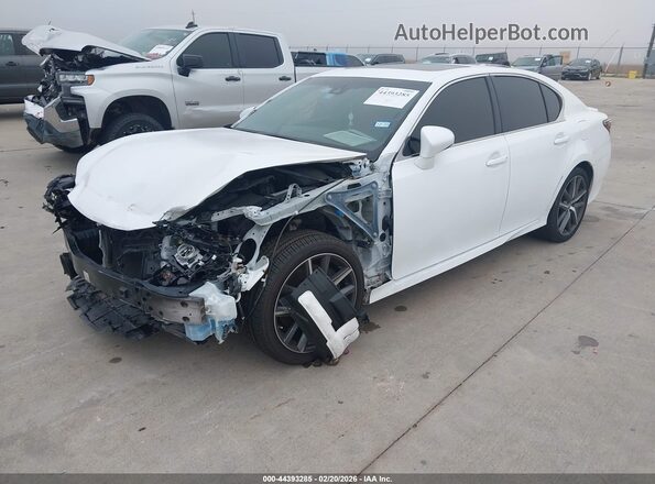 JTHBZ1BL7KA017580 2019 LEXUS GS 350 White Przód lewy