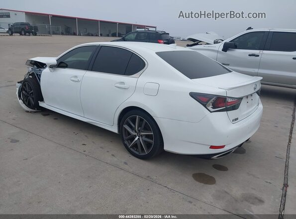 JTHBZ1BL7KA017580 2019 LEXUS GS 350 White Tył lewy
