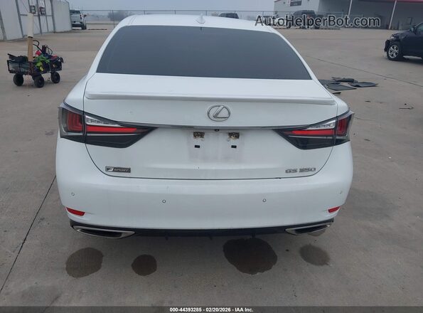 JTHBZ1BL7KA017580 2019 LEXUS GS 350 White 