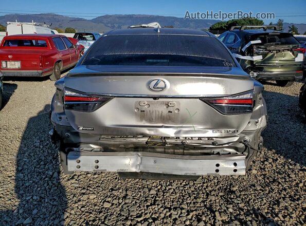JTHBZ1BL8GA001380 2016 LEXUS GS Silver Вид ззаду