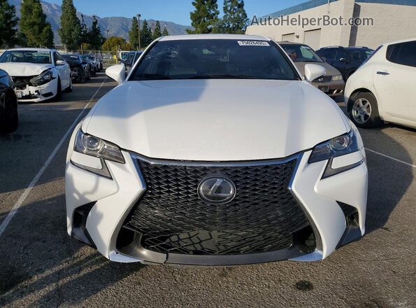 JTHBZ1BLXKA018173 2019 LEXUS GS White Front view