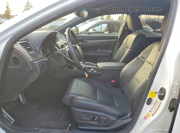 JTHBZ1BLXKA018173 2019 LEXUS GS White Front interior view