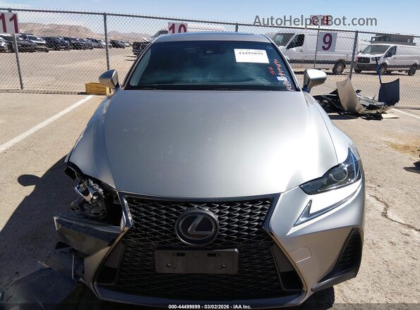 JTHBZ1D28J5032309 2018 LEXUS IS 350 Silver Widok zestawu wskaźników