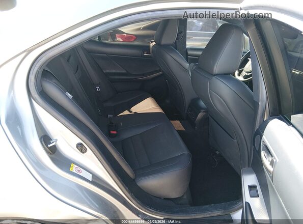 JTHBZ1D28J5032309 2018 LEXUS IS 350 Silver Widok naklejki z numerem VIN