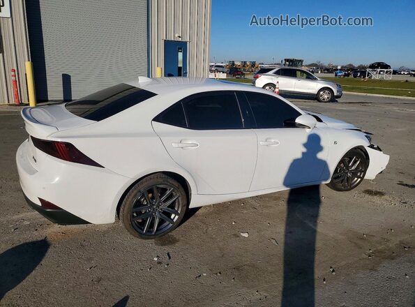 JTHBZ1D29J5033534 2018 LEXUS IS White Trasero derecho