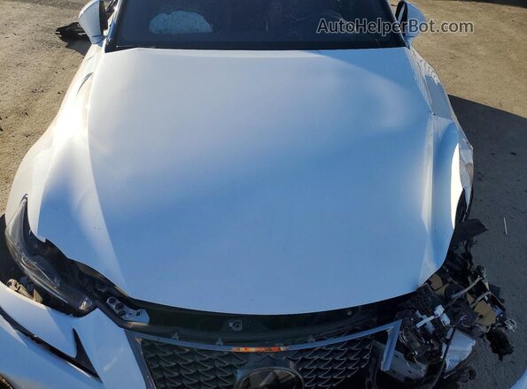 JTHBZ1D29J5033534 2018 LEXUS IS White Vista interior trasera