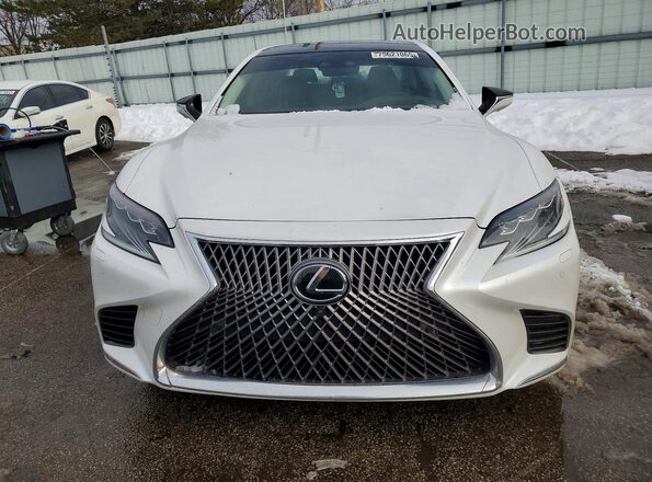 JTHC51FF8K5005886 2019 LEXUS LS White Вид спереду