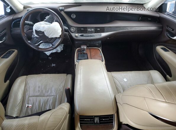 JTHC51FF9K5005511 2019 LEXUS LS White Вид панелі приладів