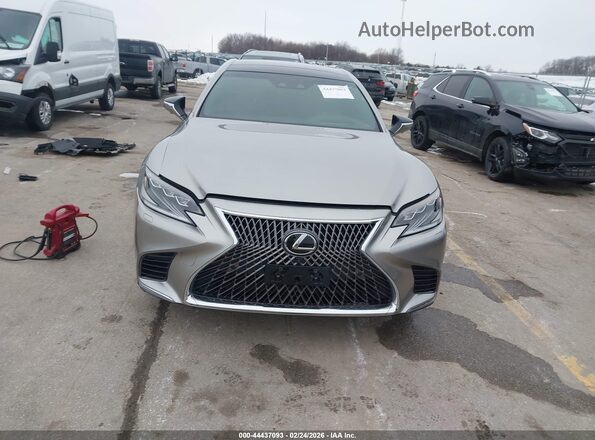 JTHC5LFF4J5001196 2018 LEXUS LS 500 Silver Vista frontal