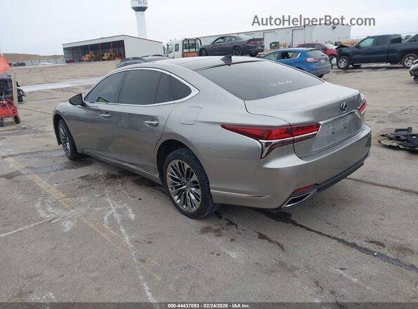 JTHC5LFF4J5001196 2018 LEXUS LS 500 Silver Trasero izquierdo