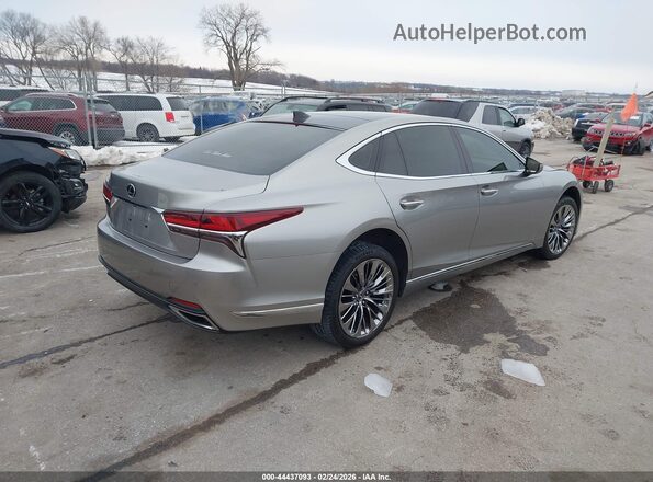 JTHC5LFF4J5001196 2018 LEXUS LS 500 Silver Trasero derecho