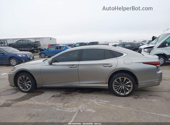 JTHC5LFF4J5001196 2018 LEXUS LS 500 Silver Vista interior de 360 grados