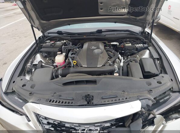 JTHCA1D23M5114626 2021 LEXUS IS 300 Серебряный Вид сзади