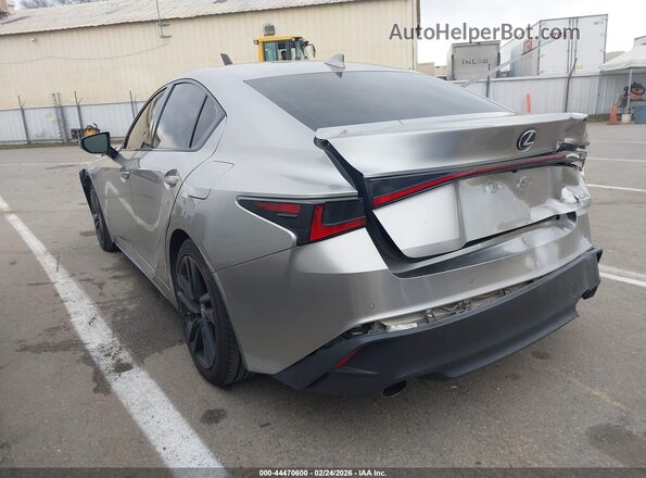 JTHCA1D23M5114626 2021 LEXUS IS 300 Серебряный Задняя левая четверть