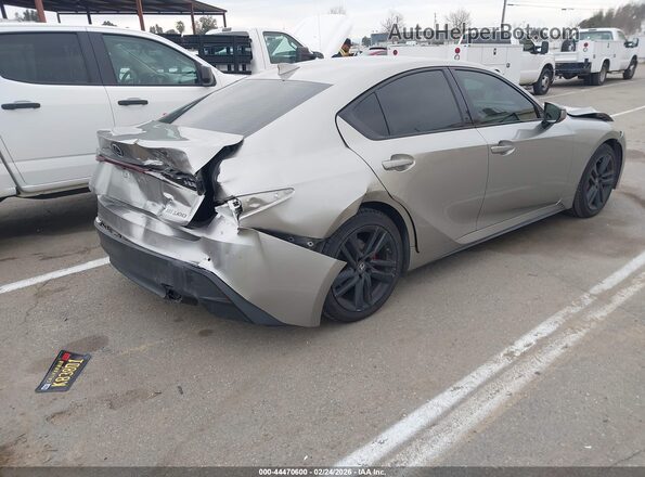 JTHCA1D23M5114626 2021 LEXUS IS 300 Серебряный Задняя правая четверть
