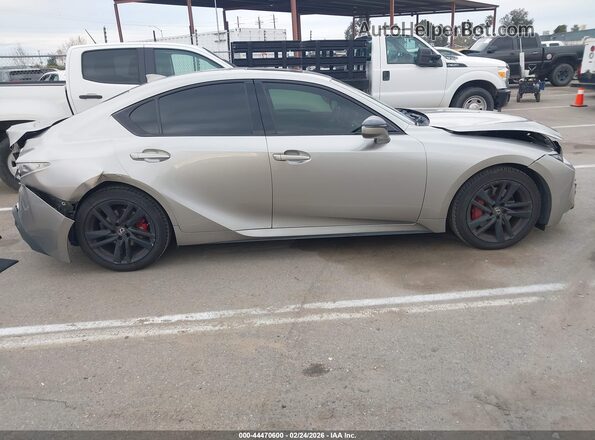JTHCA1D23M5114626 2021 LEXUS IS 300 Серебряный Вид задней части салона