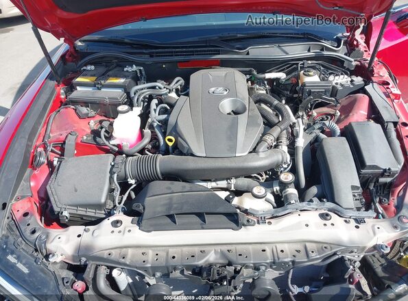 JTHCA1D27M5111583 2021 LEXUS IS 300 Red Հետևի տեսք