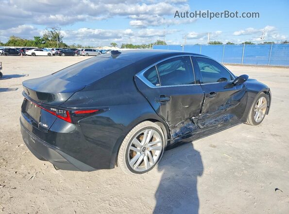 JTHCA1D27M5115889 2021 LEXUS IS Черный Задняя правая четверть