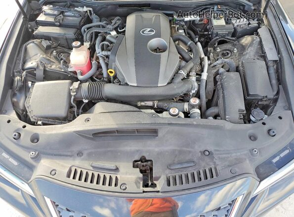 JTHCA1D27M5115889 2021 LEXUS IS Черный Вид задней части салона