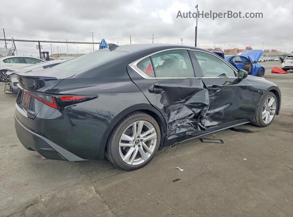 JTHCA1D28M5109793 2021 LEXUS IS Black Задня права чверть