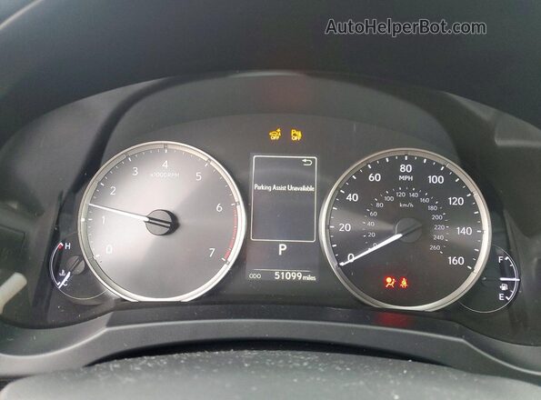 JTHCA1D28M5109793 2021 LEXUS IS Black Вид щитка приладів