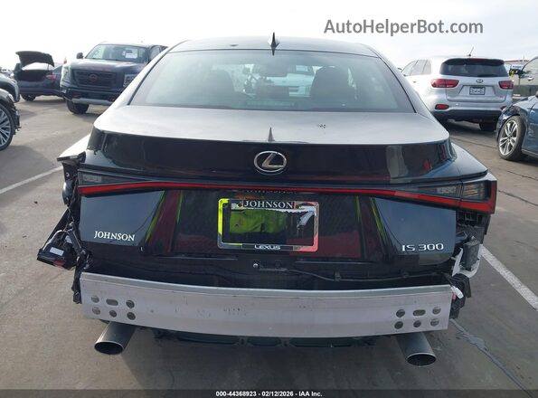 JTHCA1D28R5129730 2024 LEXUS IS 300 Black 