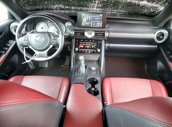 JTHCA1D29M5114498 2021 LEXUS IS Gray Dashboard view