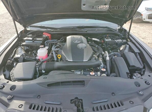 JTHCA1D2XP5125322 2023 LEXUS IS Черный Вид задней части салона