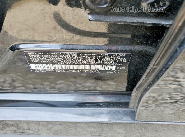 JTHCA1D2XP5125322 2023 LEXUS IS Черный Вид подкапотного пространства