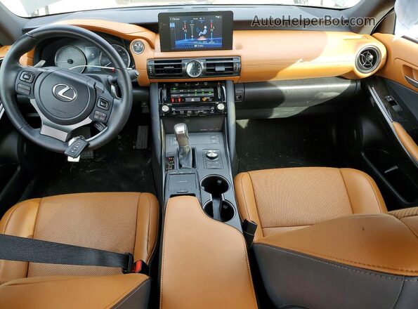 JTHCA1D2XP5125322 2023 LEXUS IS Черный Вид панели приборов