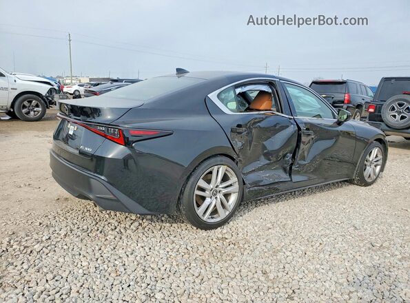 JTHCA1D2XP5125322 2023 LEXUS IS Черный Задняя правая четверть