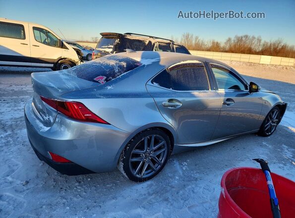 JTHCM1D23H5017343 2017 LEXUS IS Silver Trasero derecho