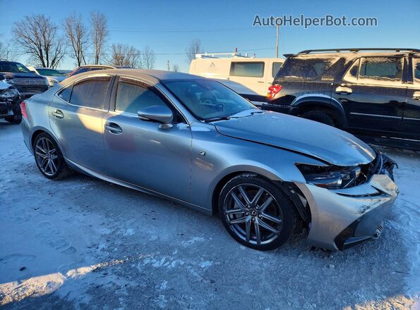 JTHCM1D23H5017343 2017 LEXUS IS Silver Delantero derecho