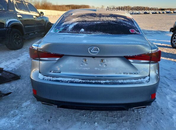 JTHCM1D23H5017343 2017 LEXUS IS Silver Vista trasera
